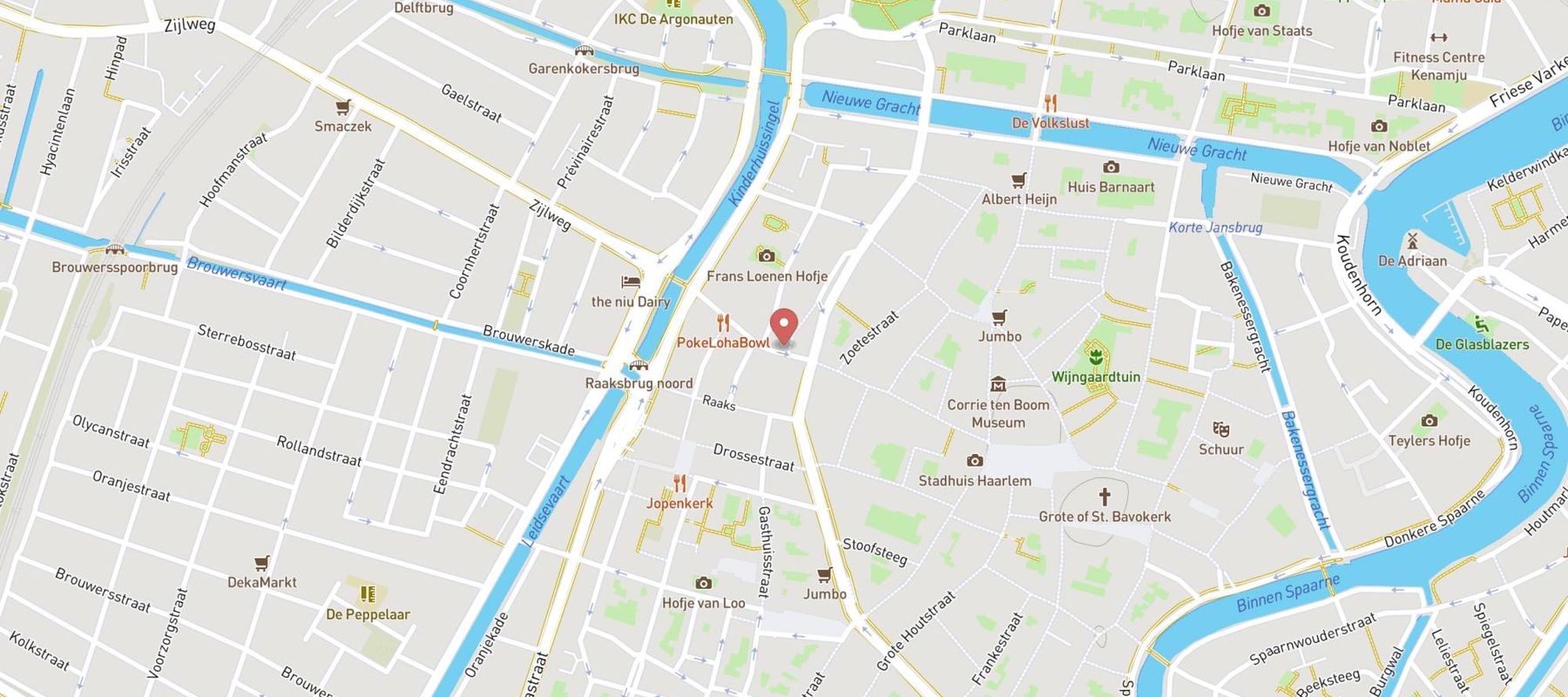 Steakhouse The Golden Bull map