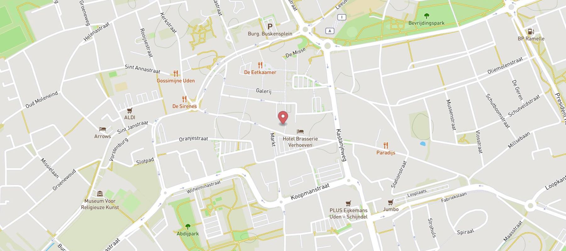 Pearle Opticiens Uden map
