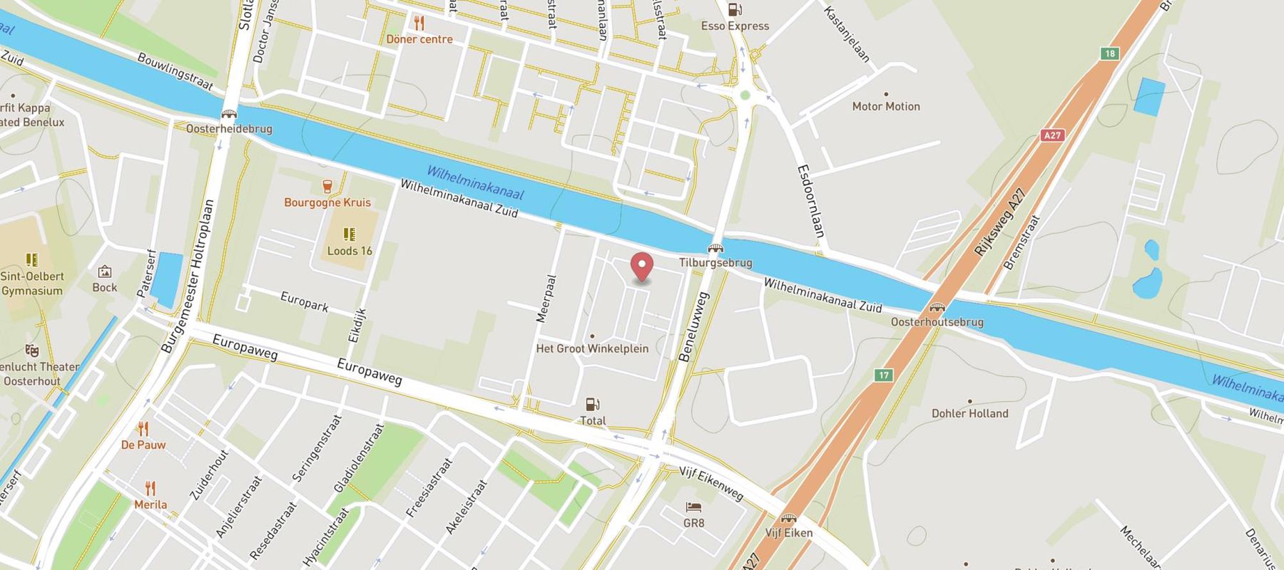Leen Bakker map