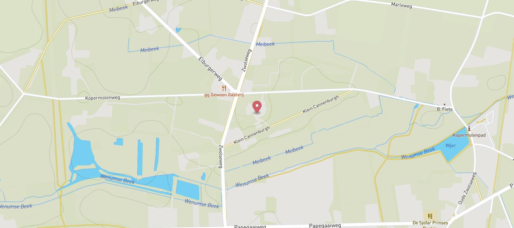 Sixt Autoverhuur Apeldoorn map