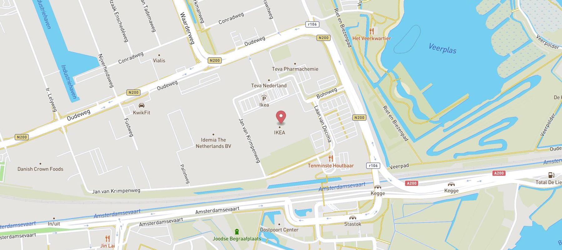 IKEA Haarlem map