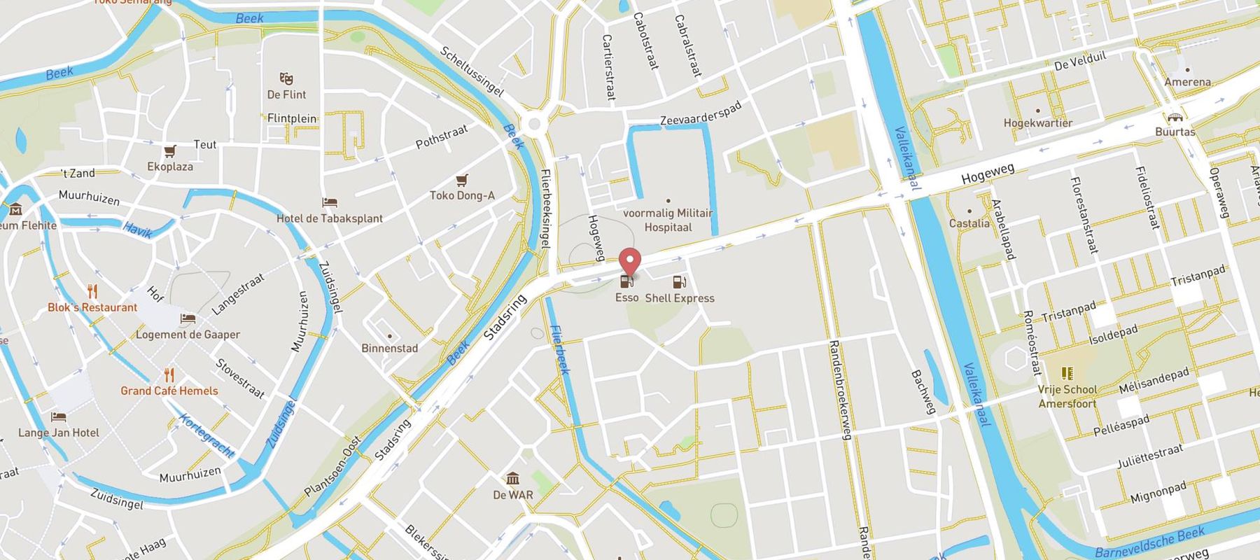 SPAR express Amersfoort map