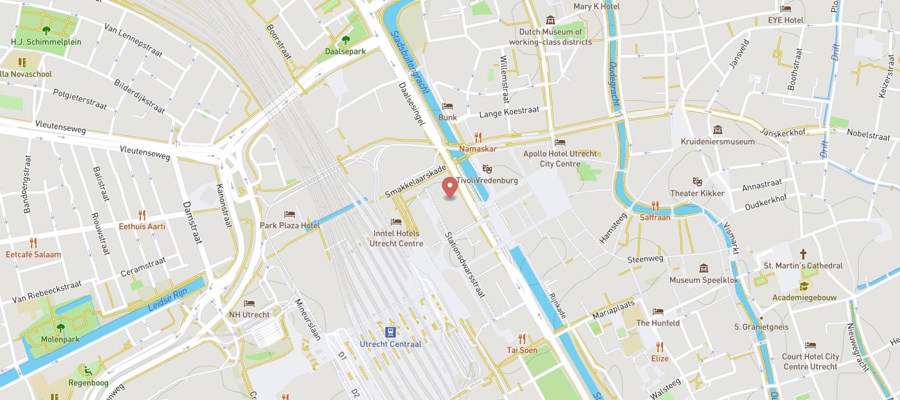 MediaMarkt Utrecht Hoog Catharijne map