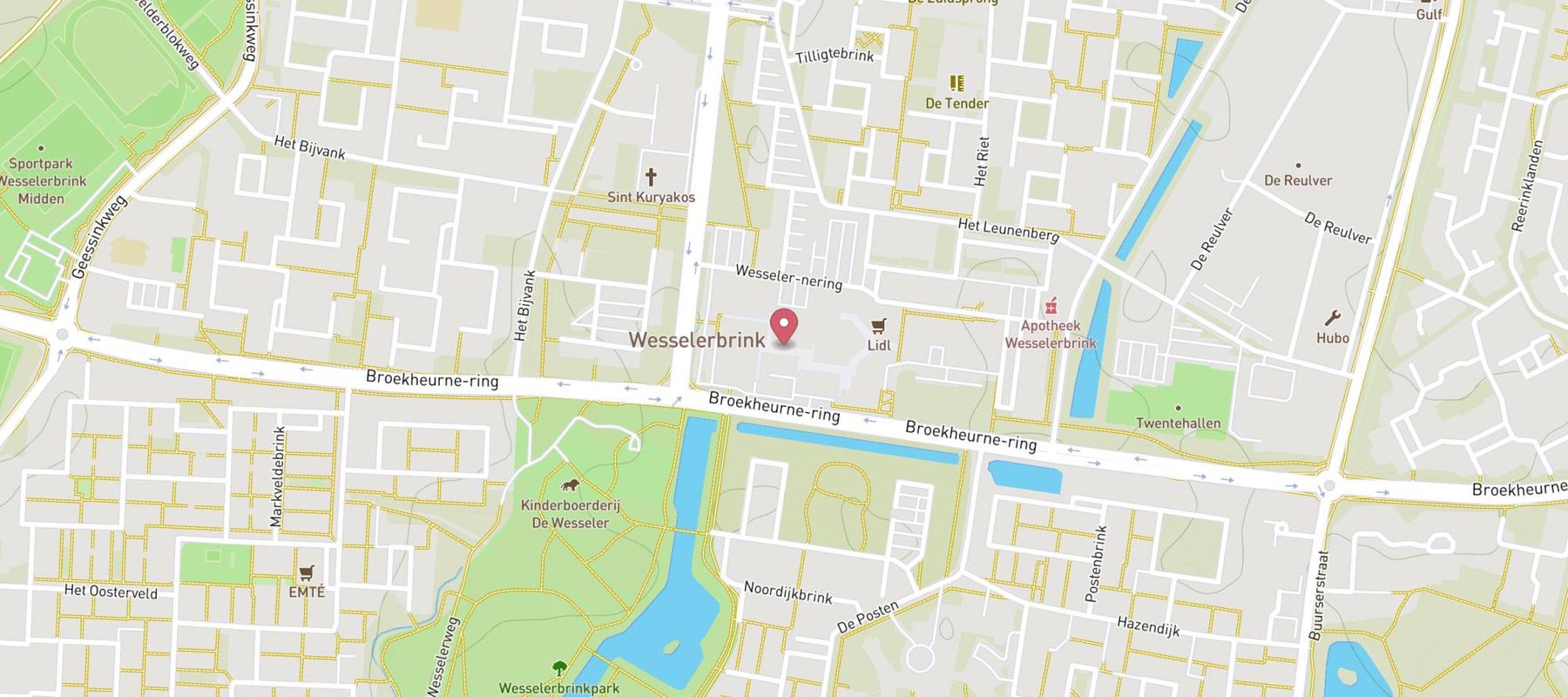 Kruidvat map