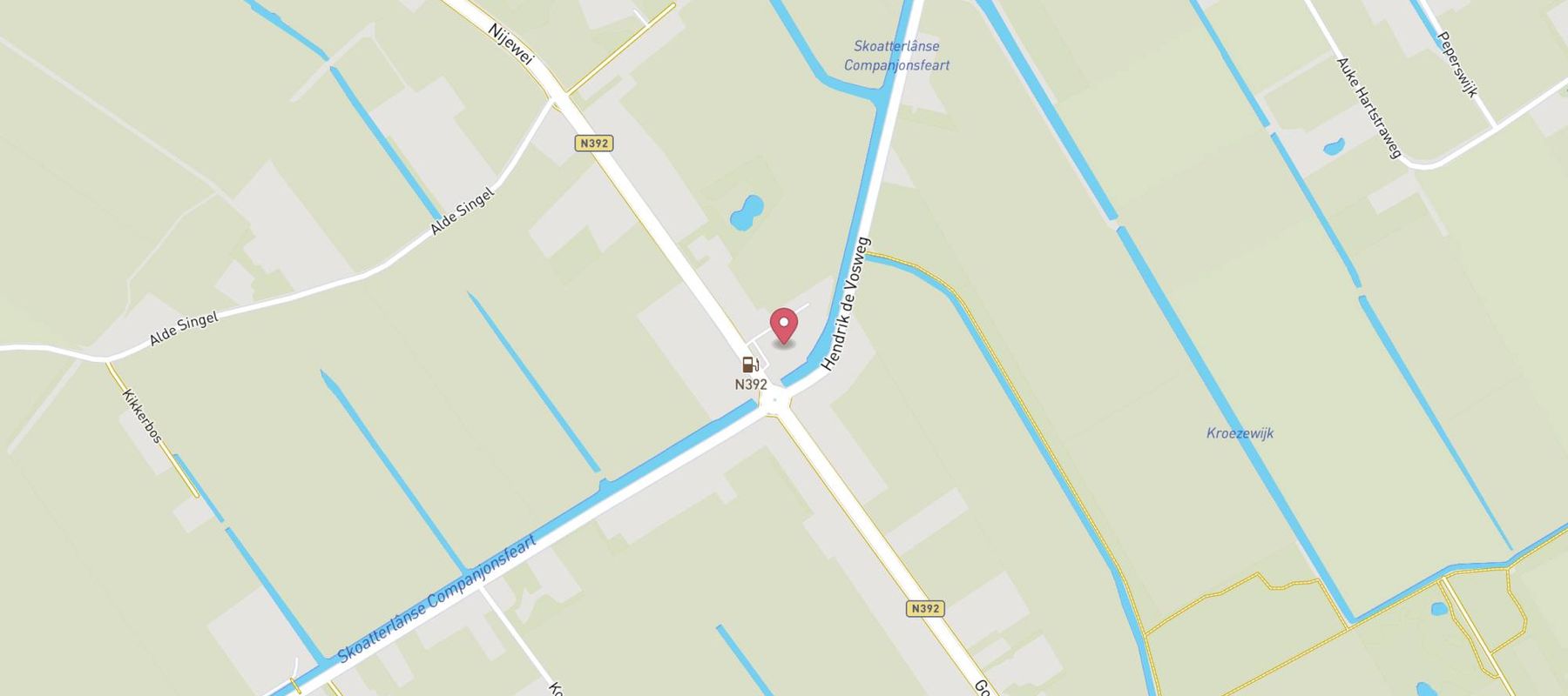 Tamoil Express Jubbega map