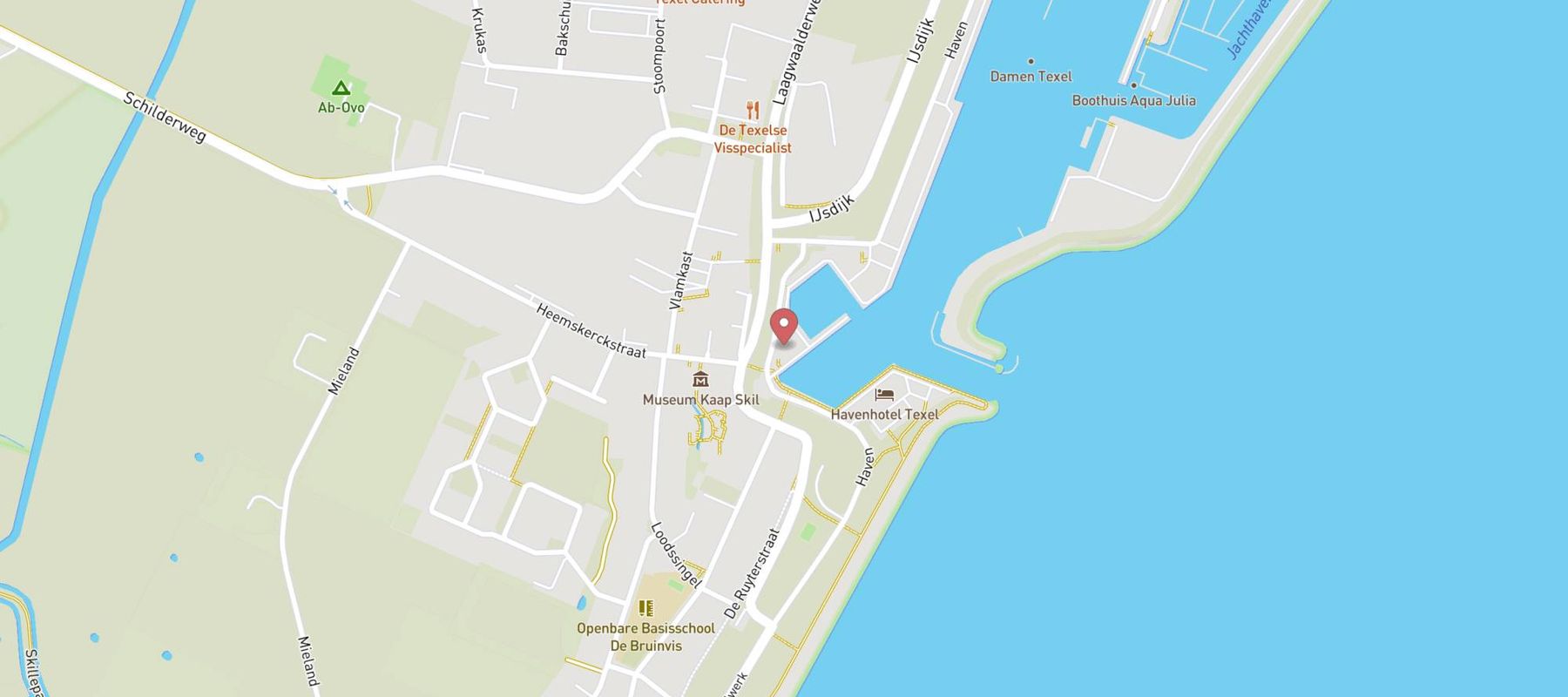 Restaurant 't Pakhuus map