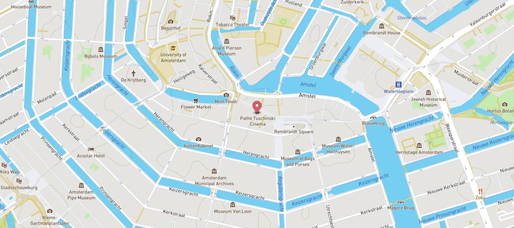 Koninklijk Theater Tuschinski | Pathé map