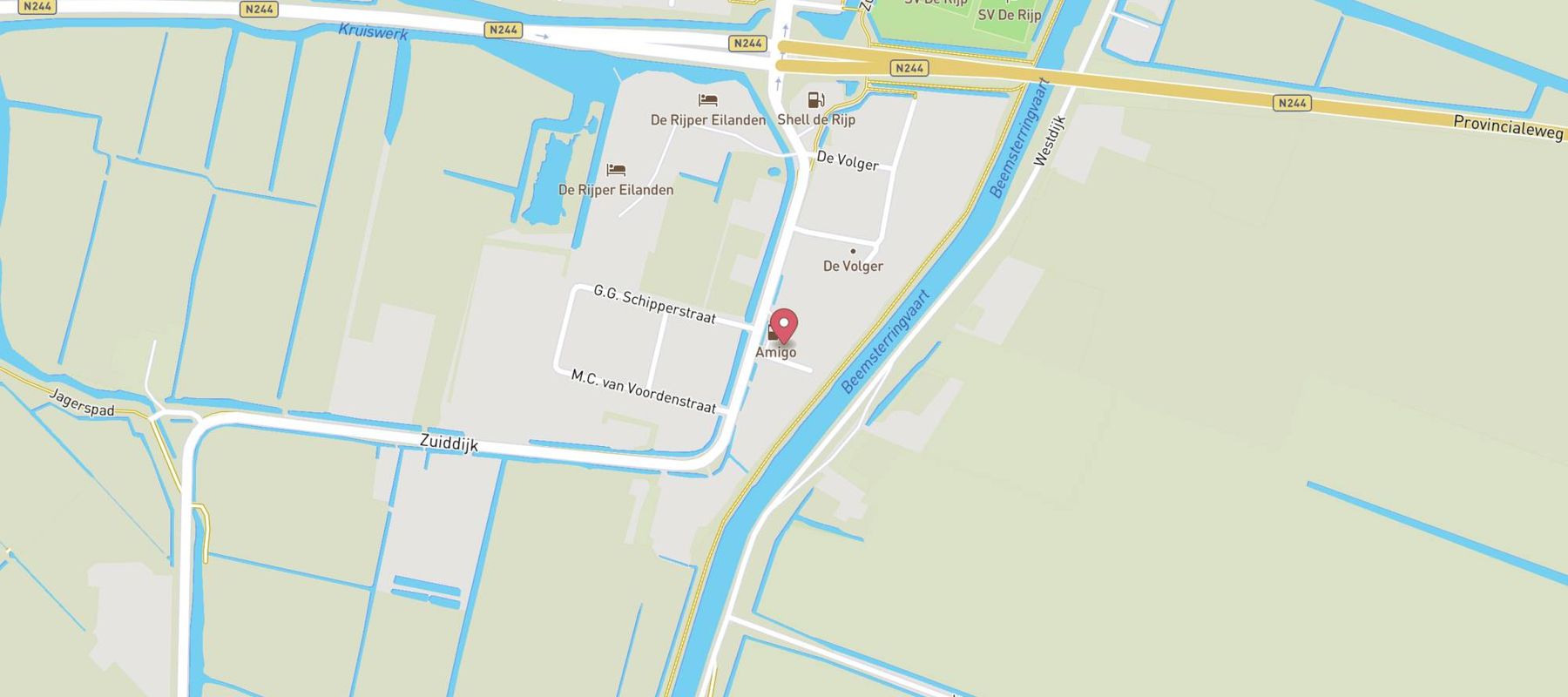 Tamoil Express De Rijp map