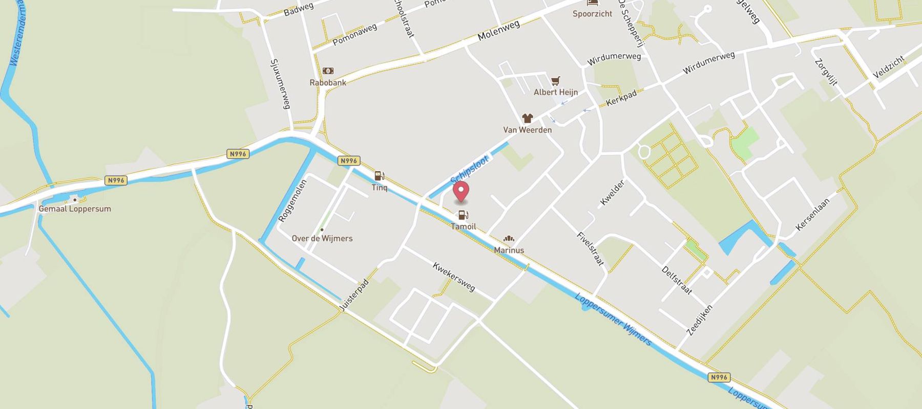 Tamoil Express Loppersum map