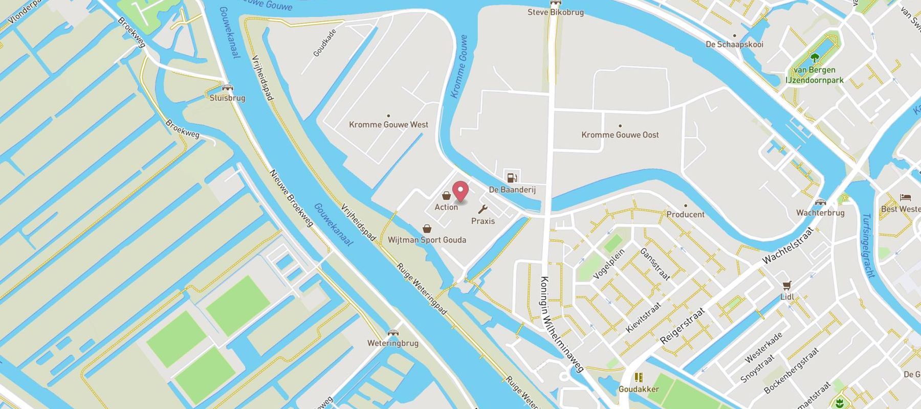 Leen Bakker map