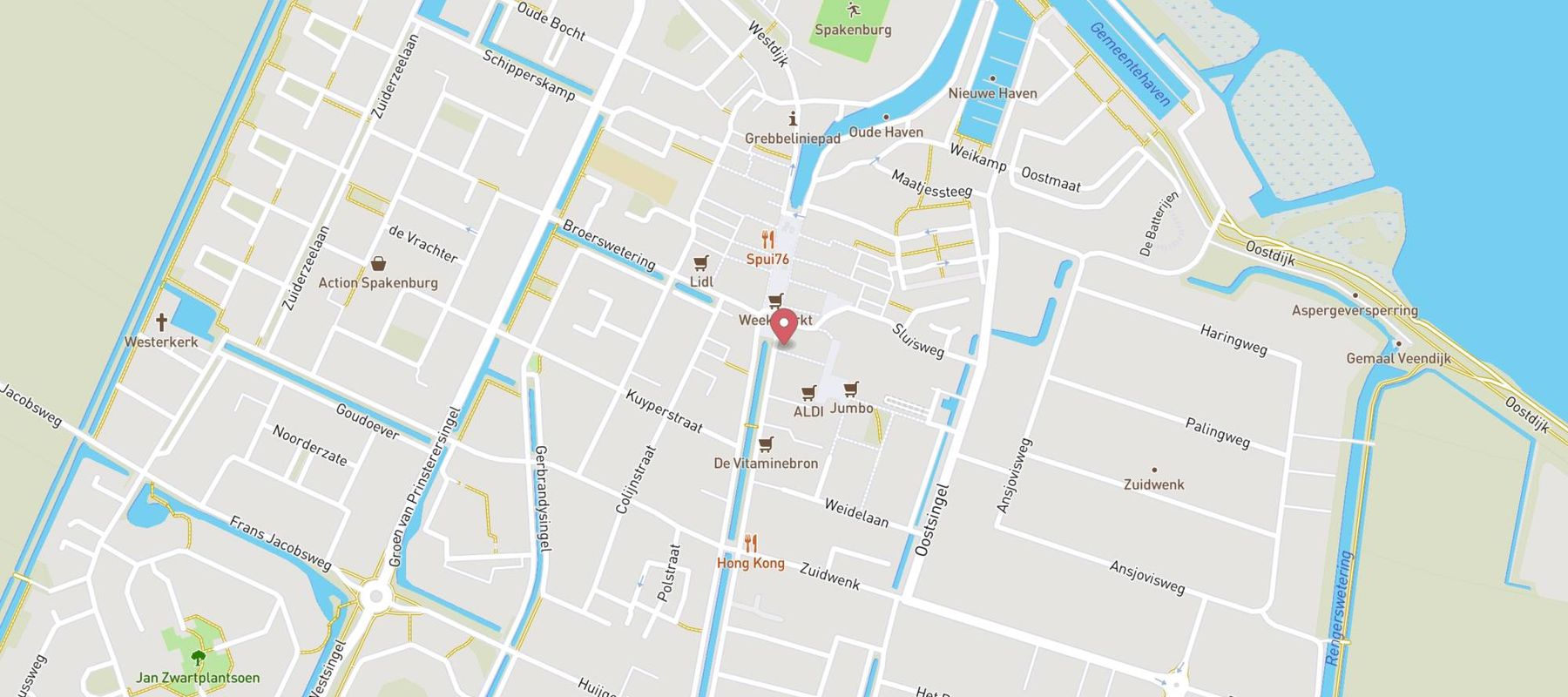 Kruidvat map
