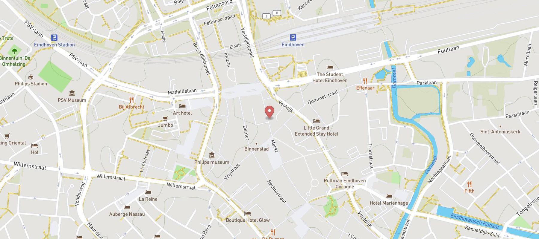 Pearle Opticiens Eindhoven - Centrum map