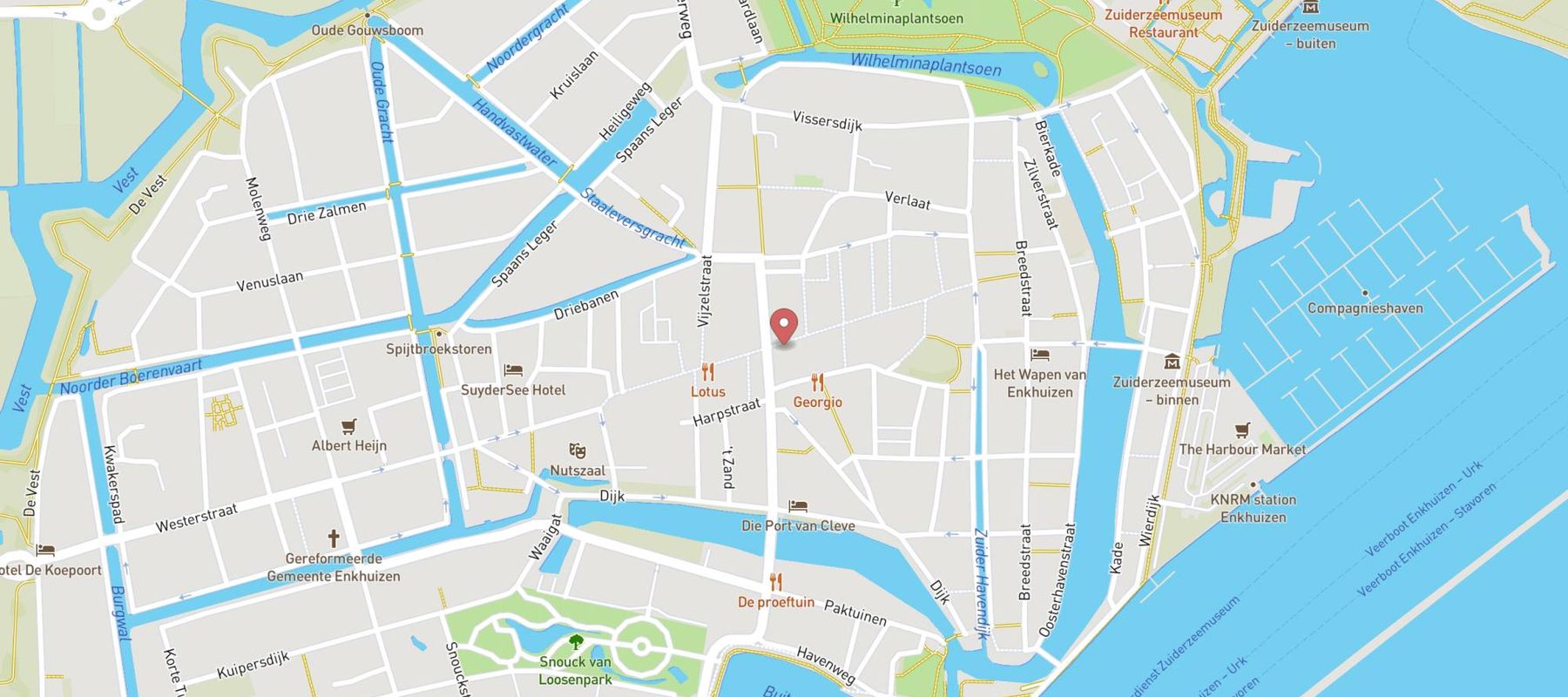 Pearle Opticiens Enkhuizen map