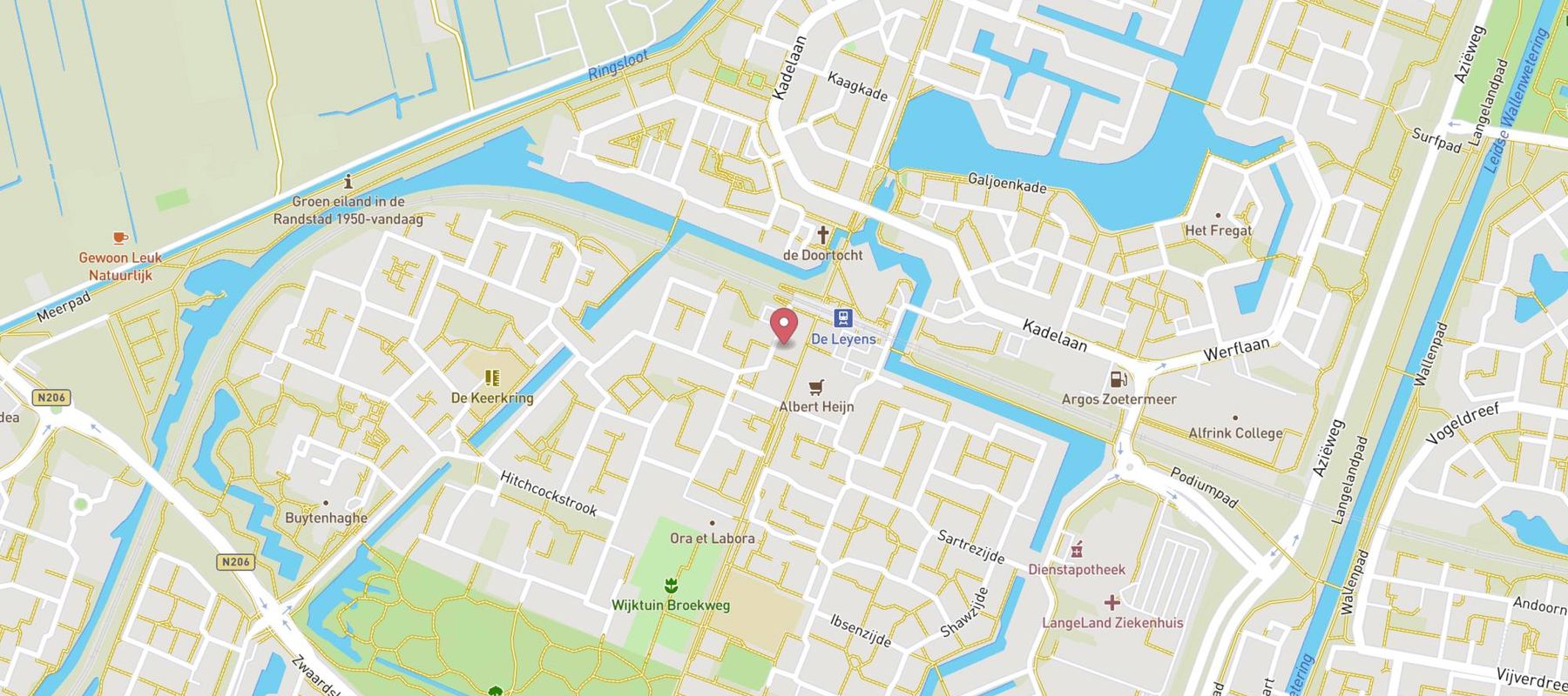 Kruidvat map