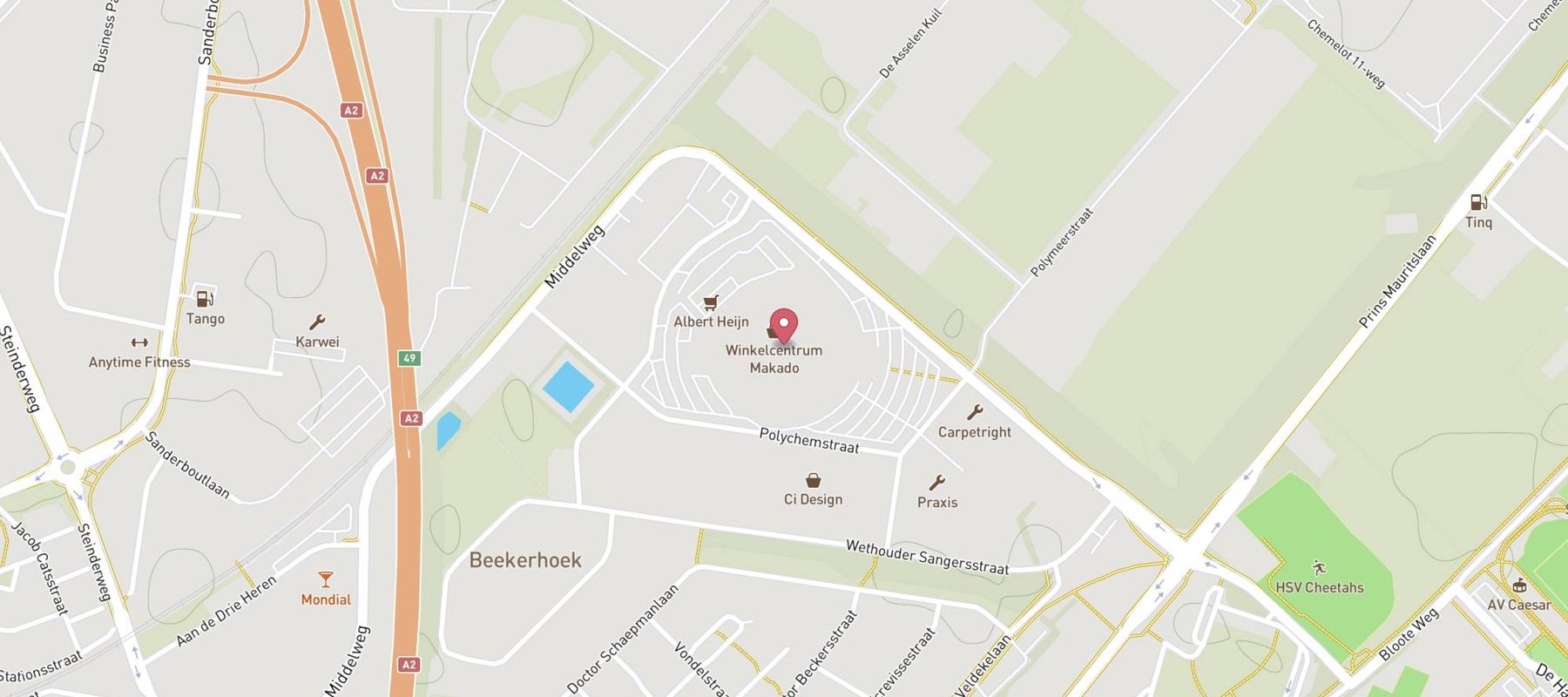 BCC Beek map