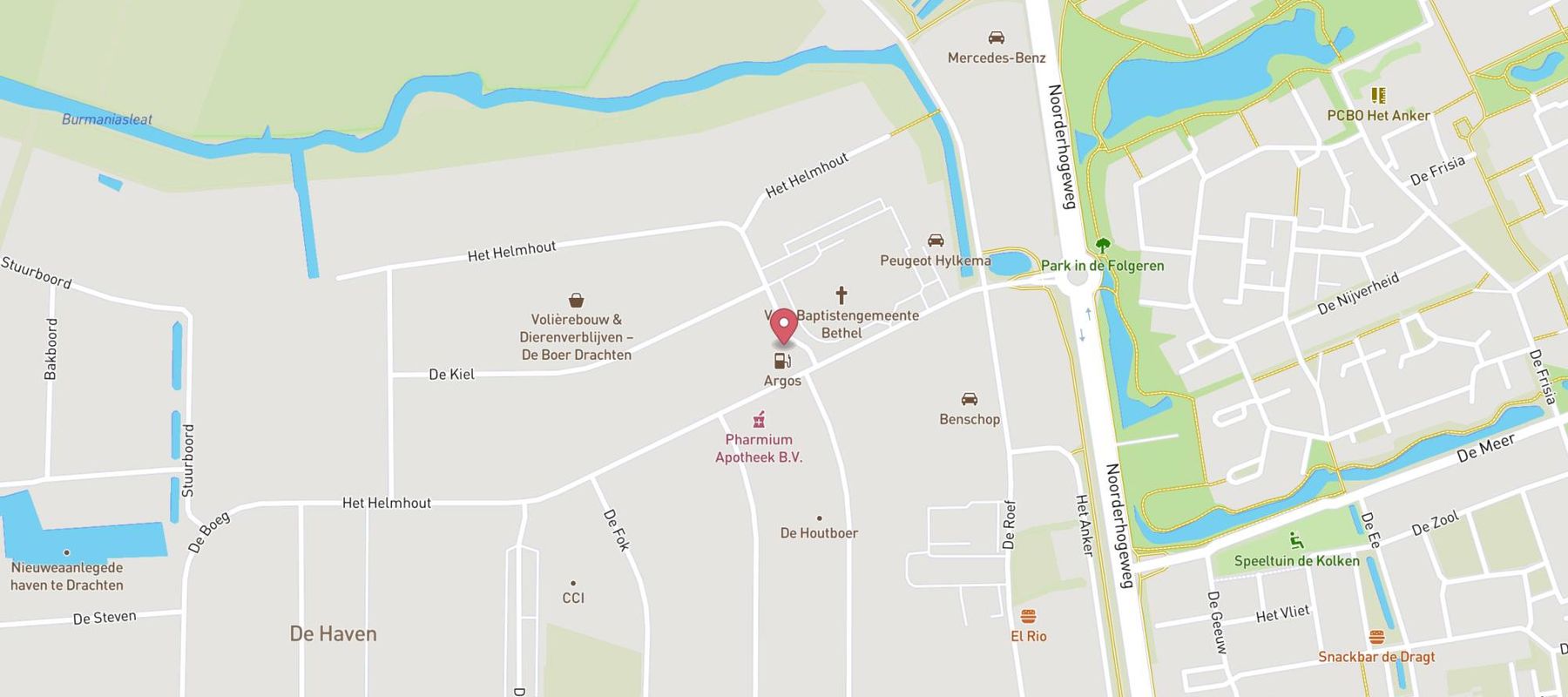 Argos Drachten, De Bolder map