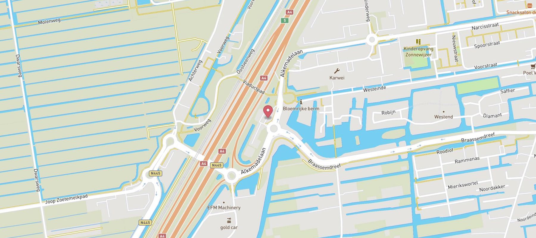 Esso Express map