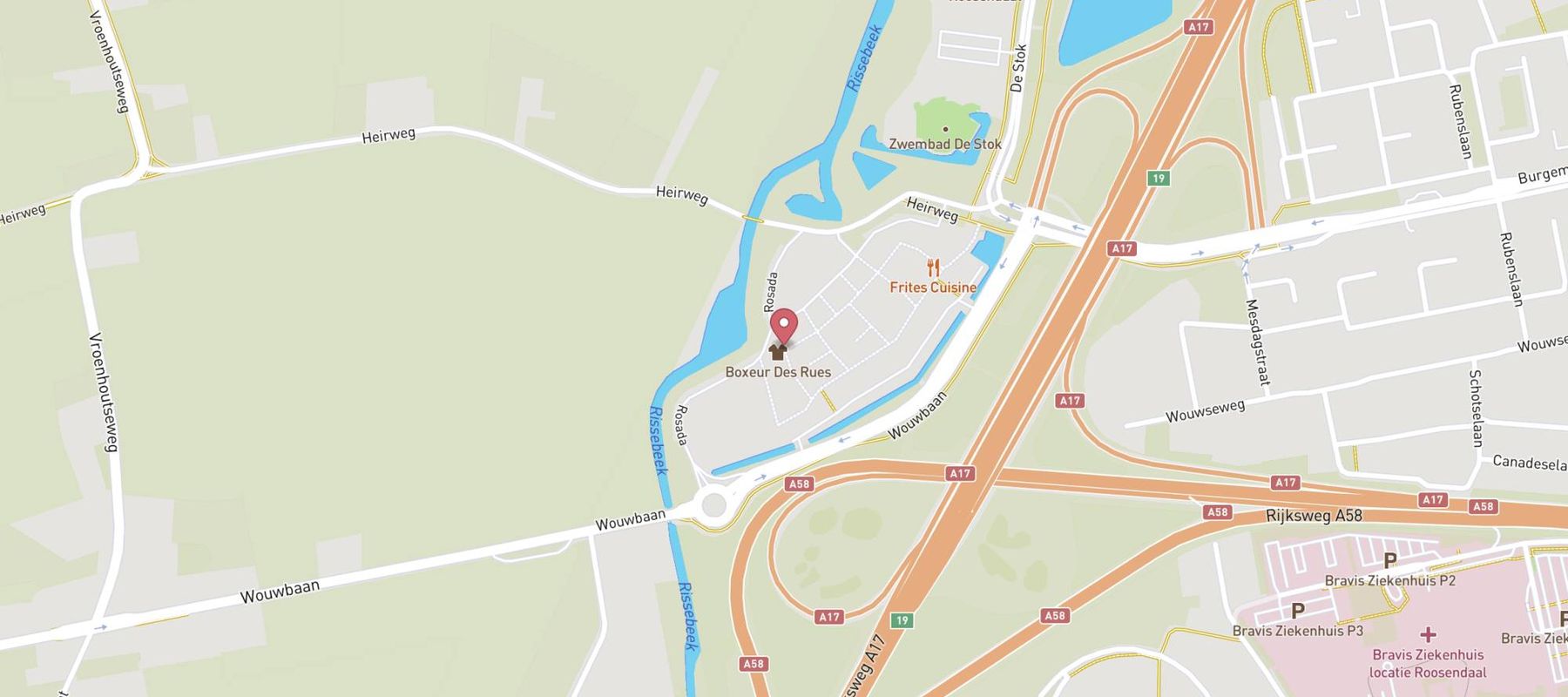 Jeans Centre Outlet ROSADA map