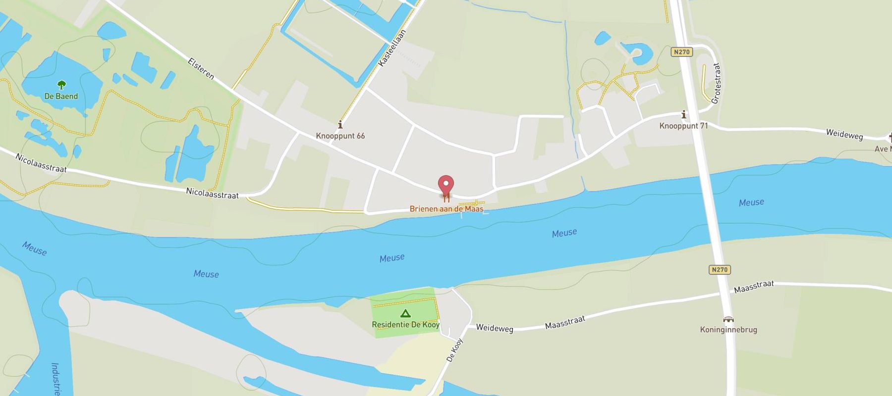 Brienen aan de Maas map