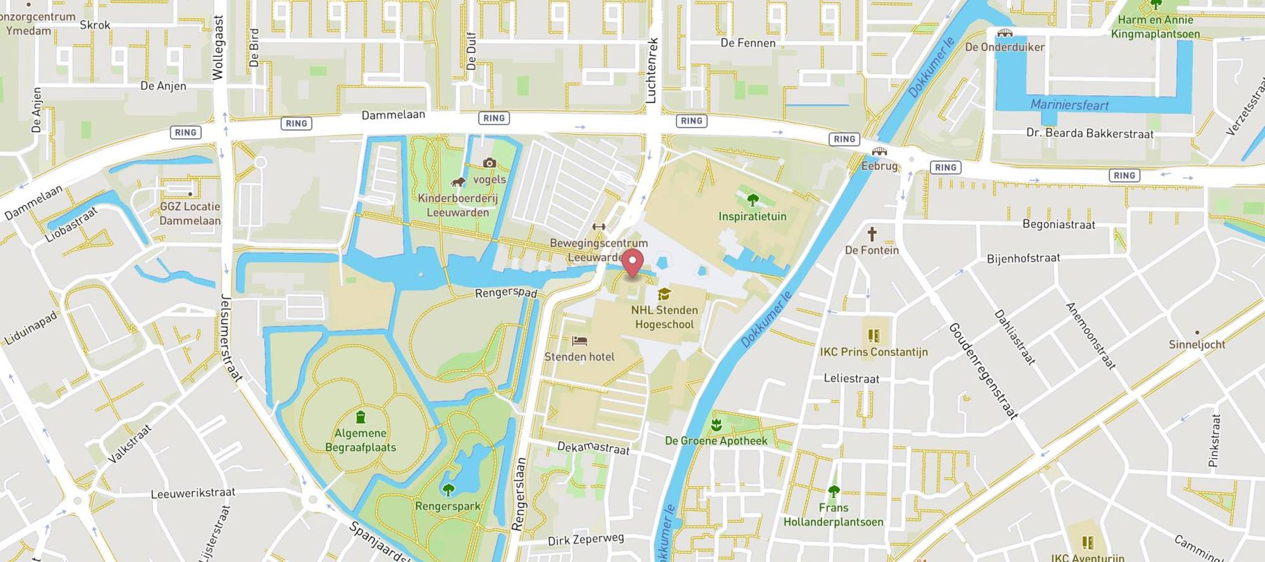 Notiz Hotel map