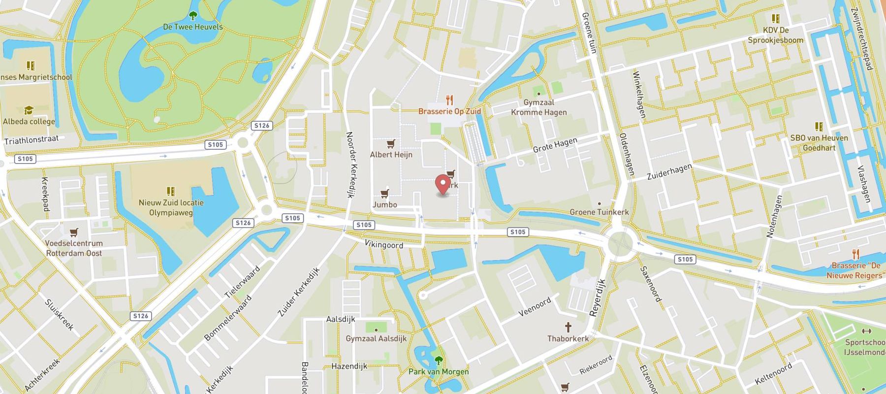 HEMA Rotterdam-IJsselmonde map
