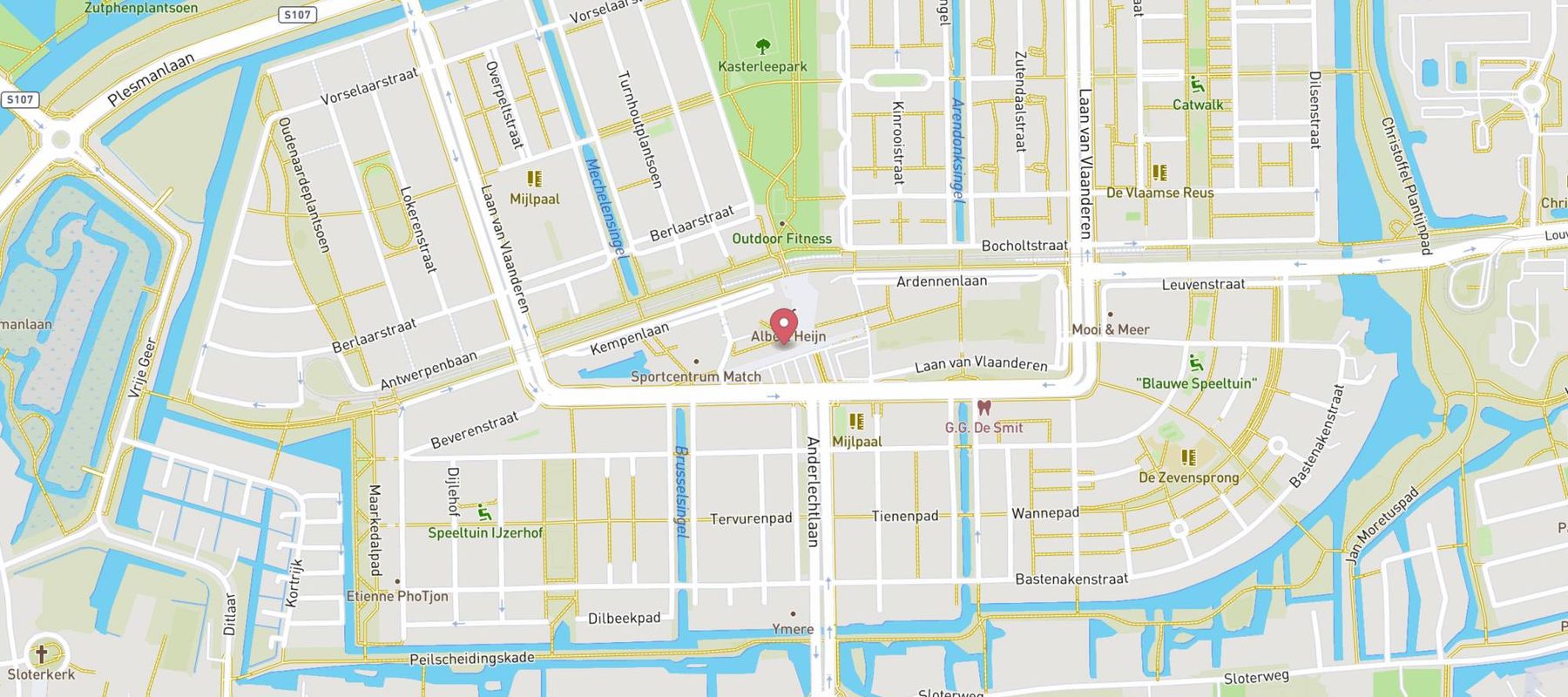 Blokker Amsterdam Nieuw-Sloten map