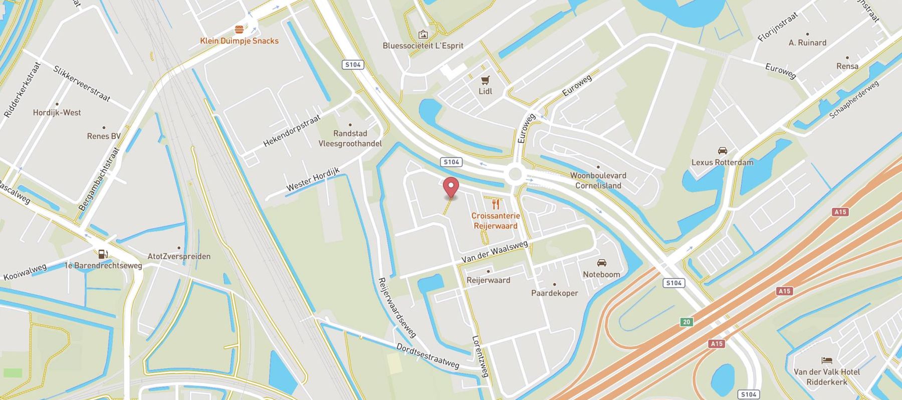 BCC Barendrecht map