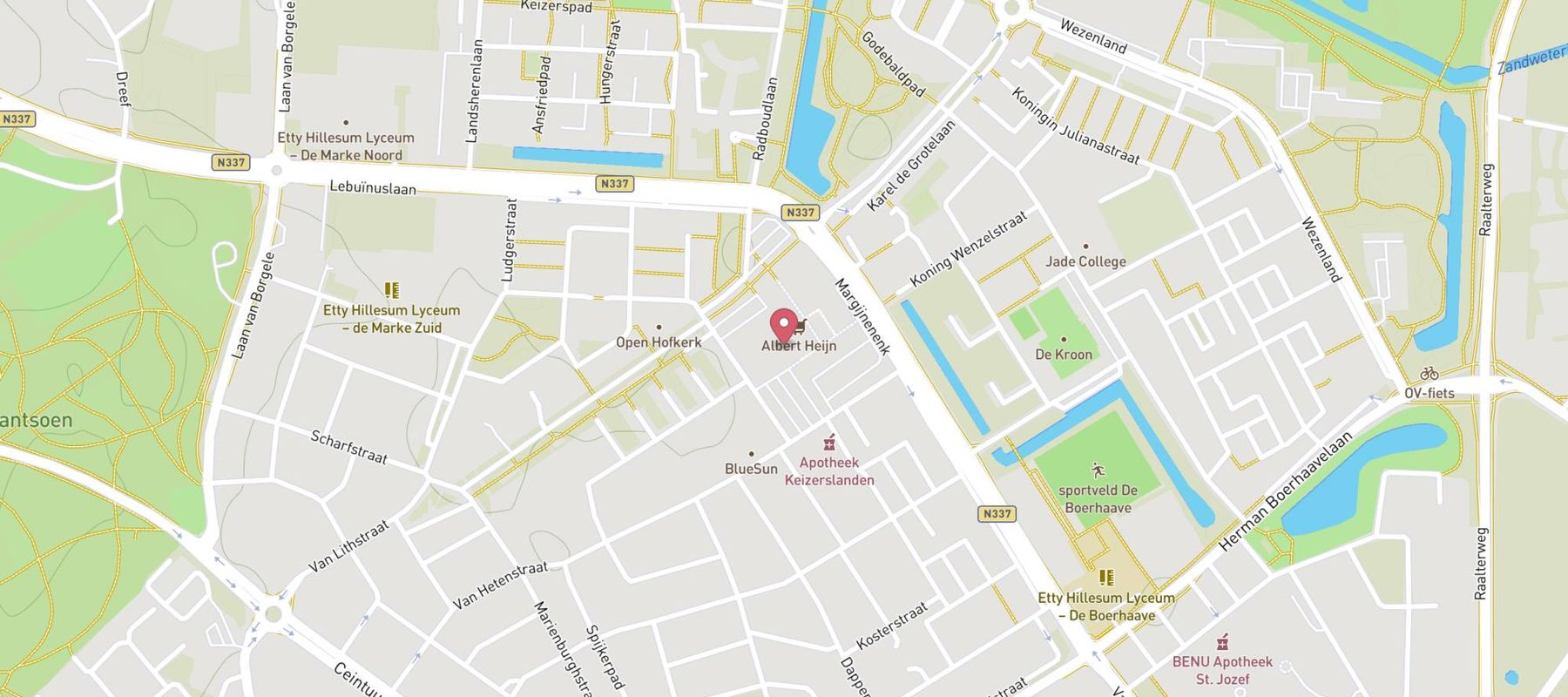 Blokker Deventer map