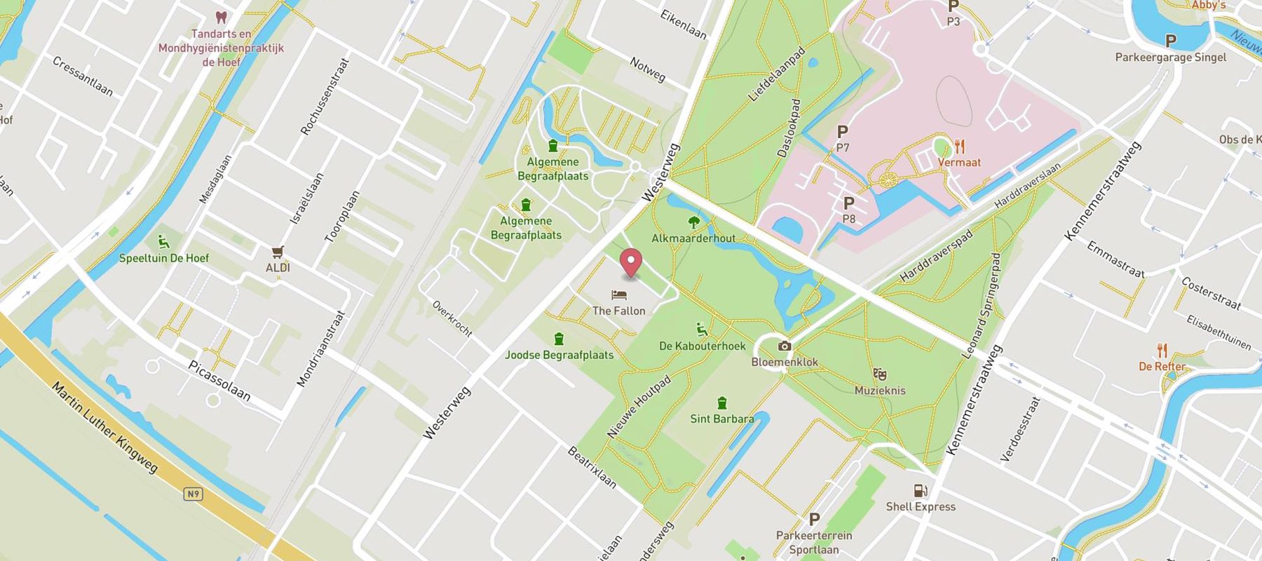 Fletcher Hotel-Restaurant De Oude Gevangenis-Alkmaar map