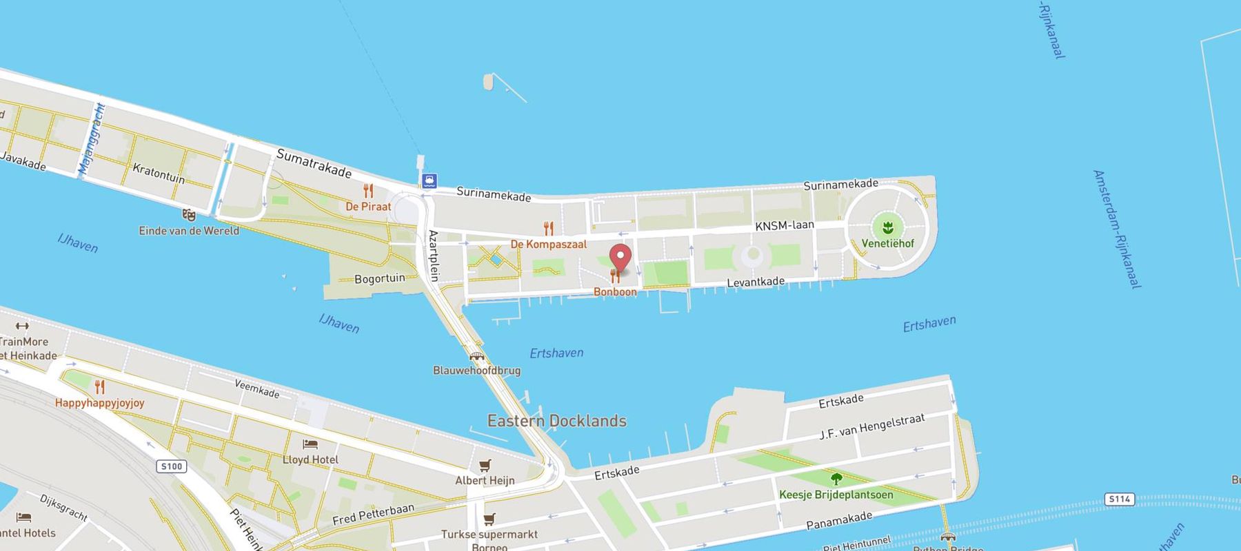 Bonboon map