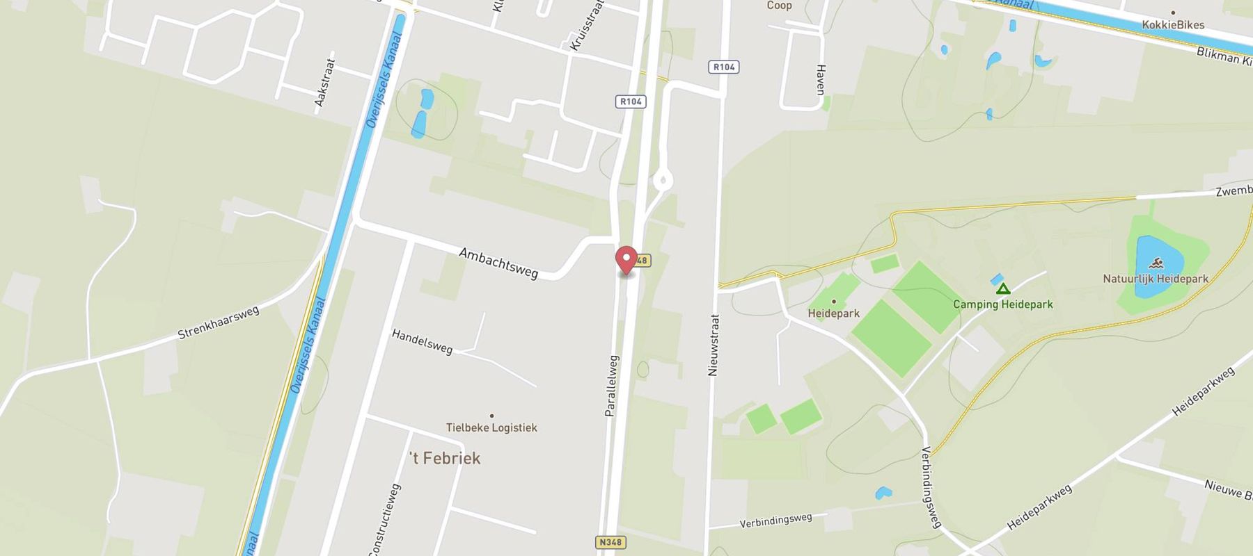 Esso Express map