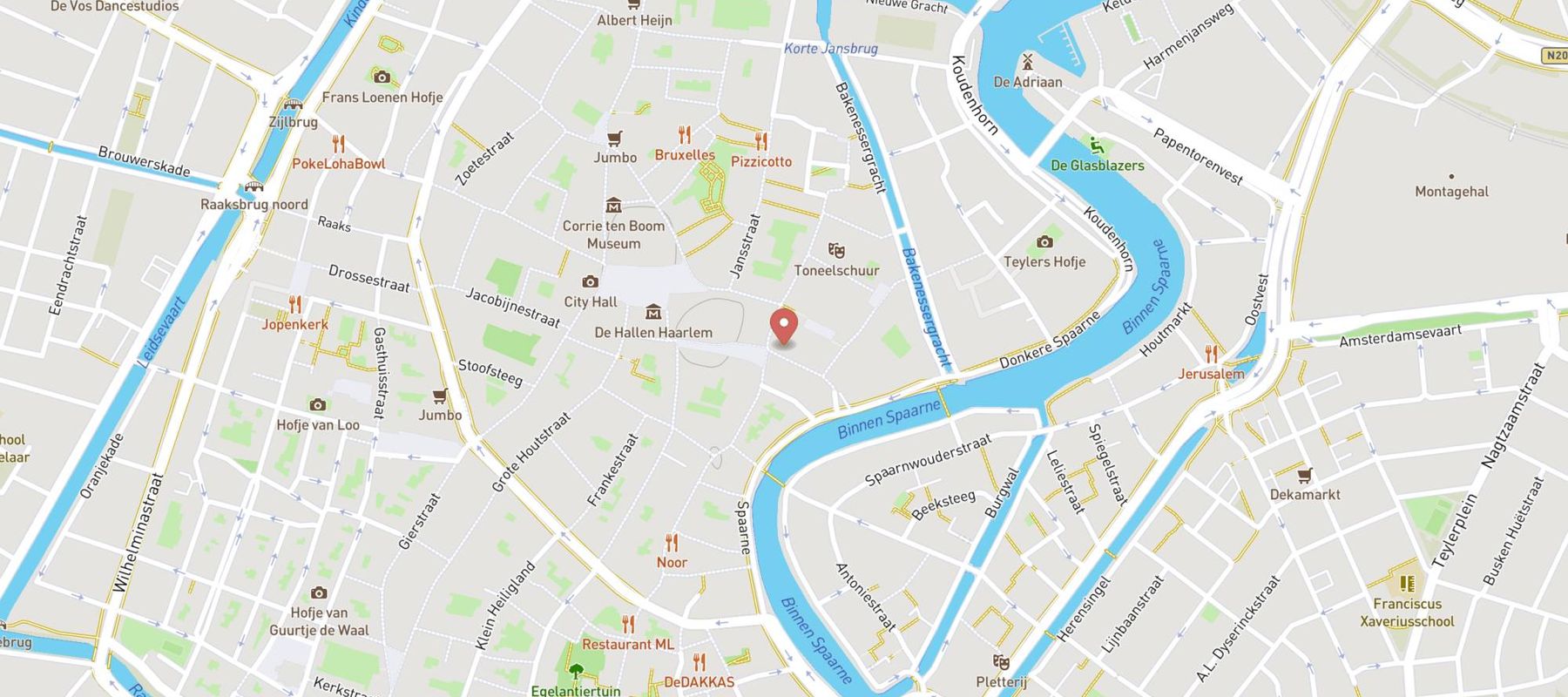 Hotel ML map