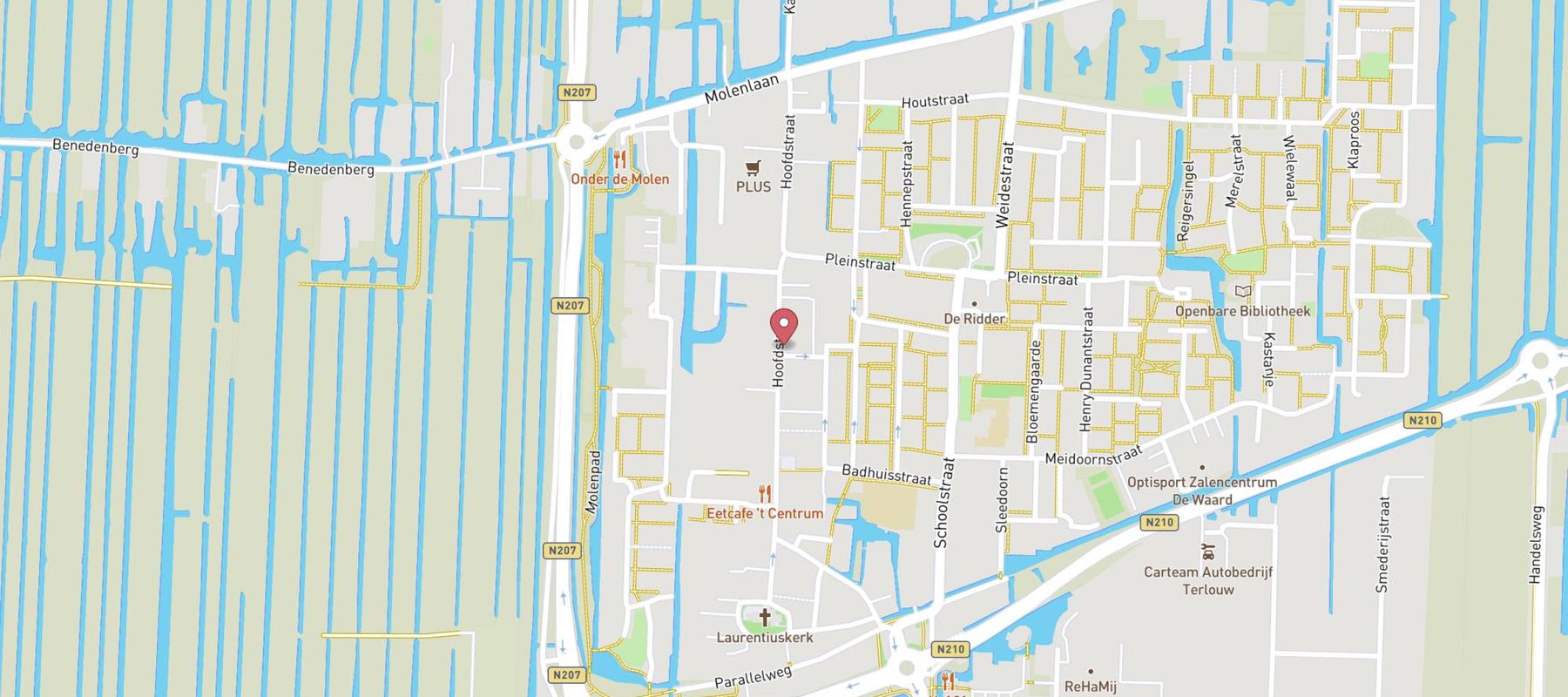 Pieters Restaurant* map
