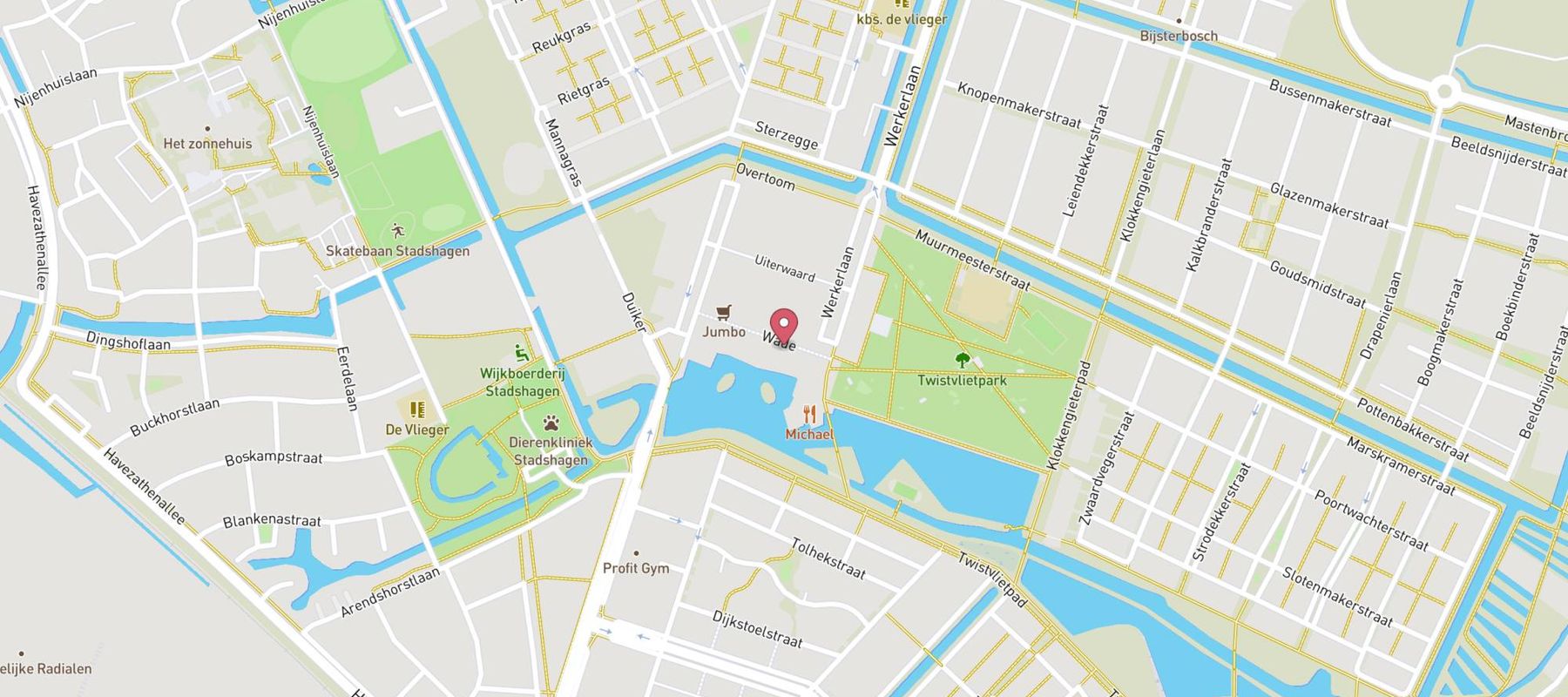 Kruidvat map