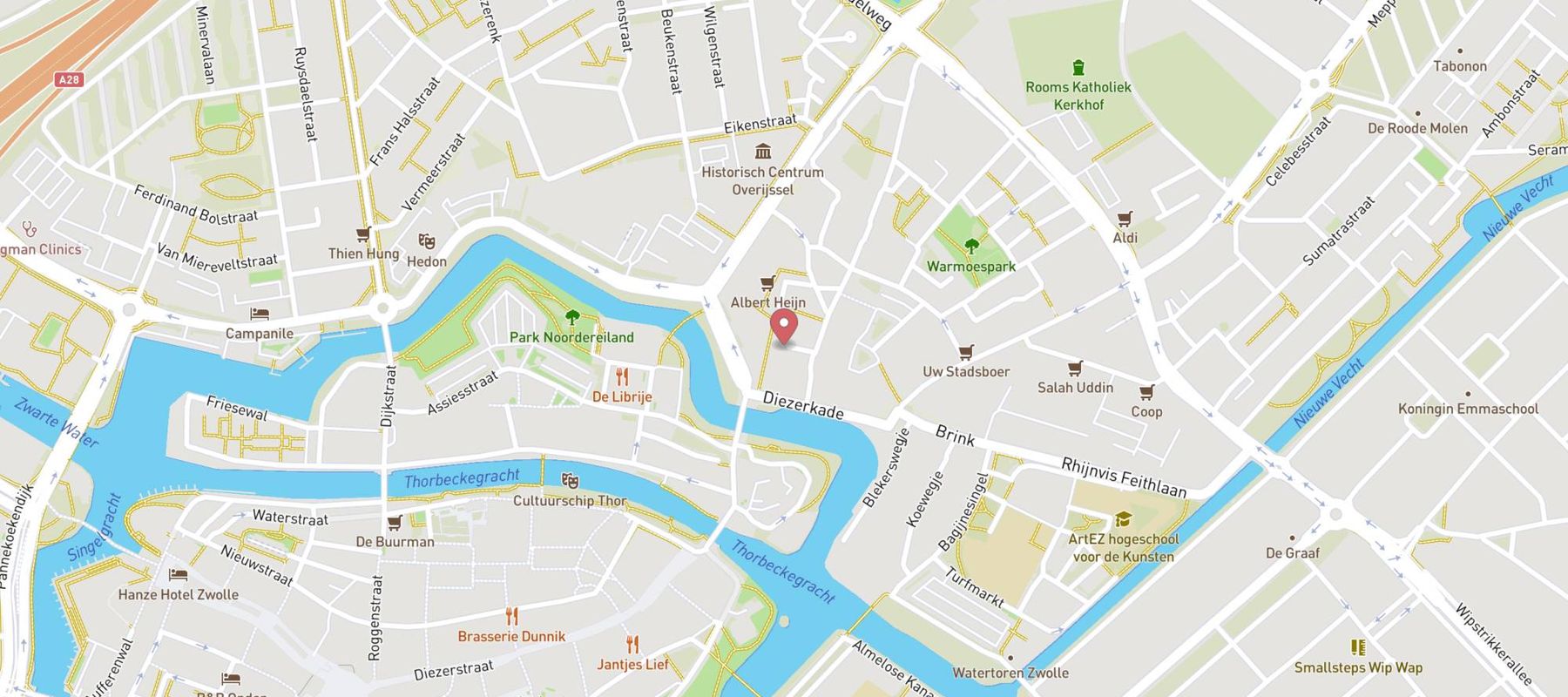 Kruidvat map
