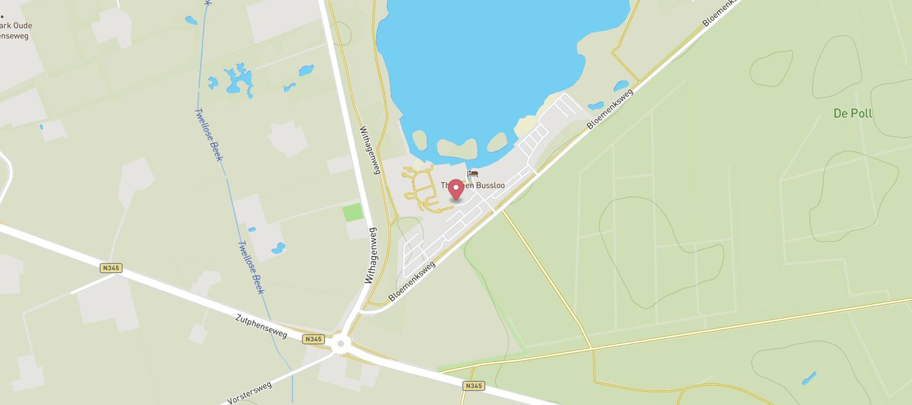 Restaurant Intens map