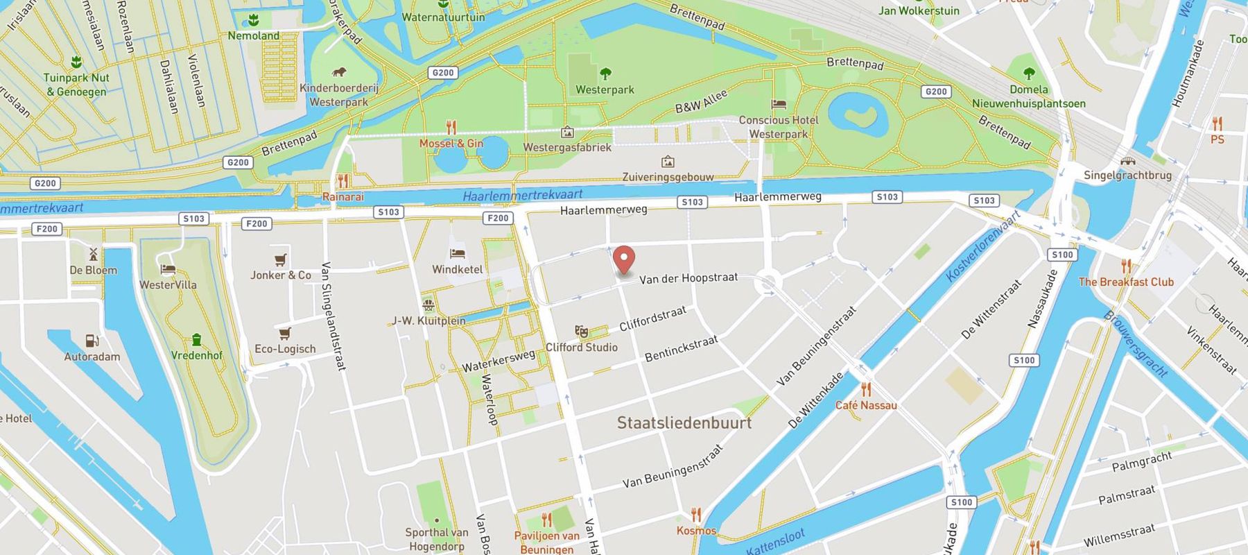 Primi bar + cucina map