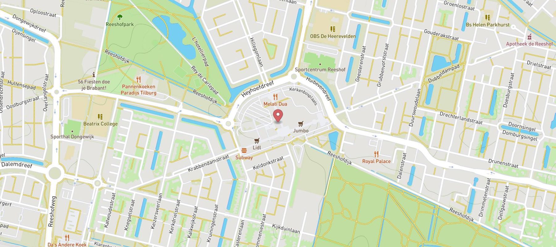 Shoeby - Tilburg Heyhoef Kids map