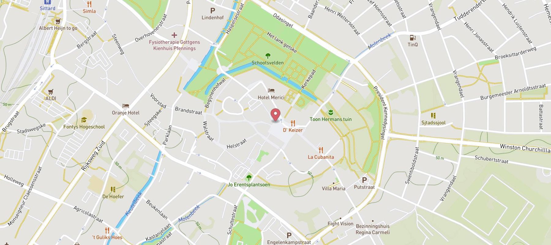 Wine & Dine Sittard map