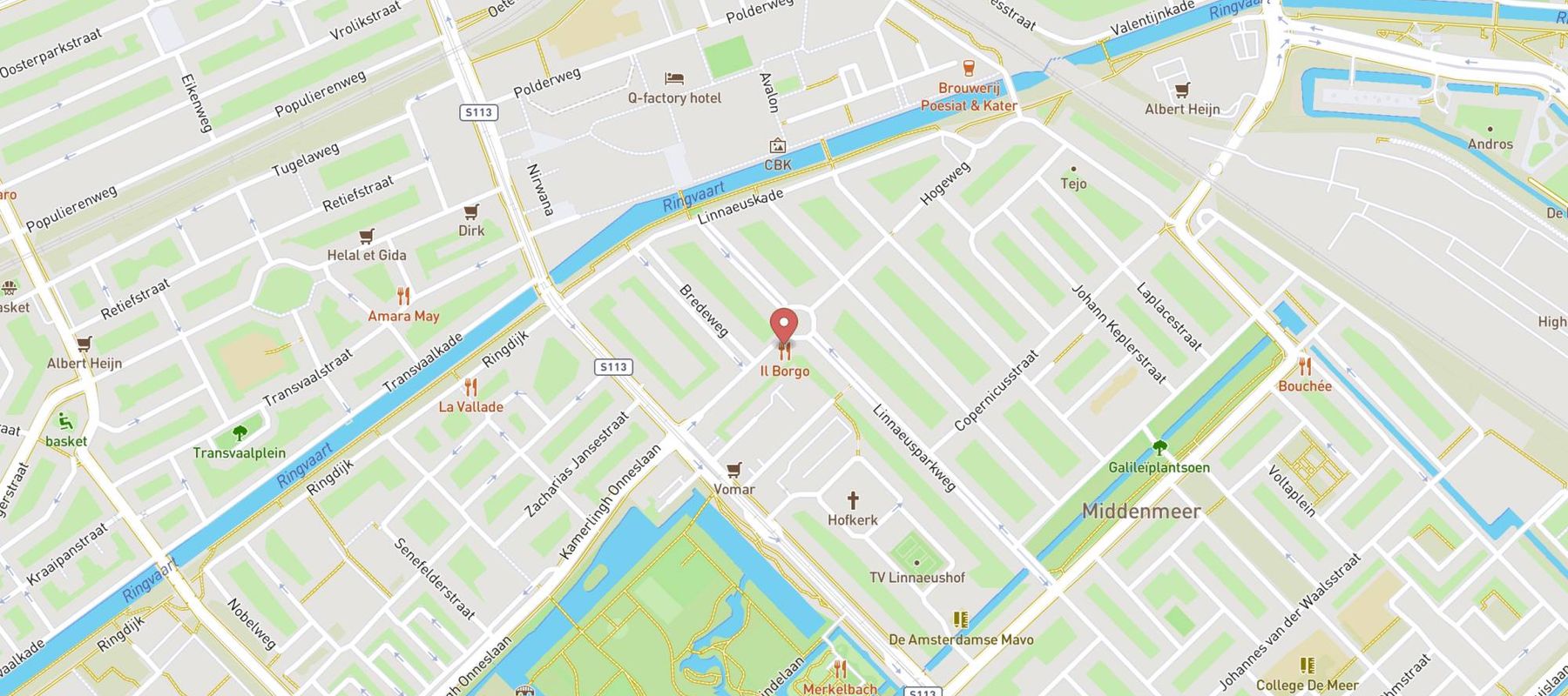 Il Borgo Ristorante Italiano map
