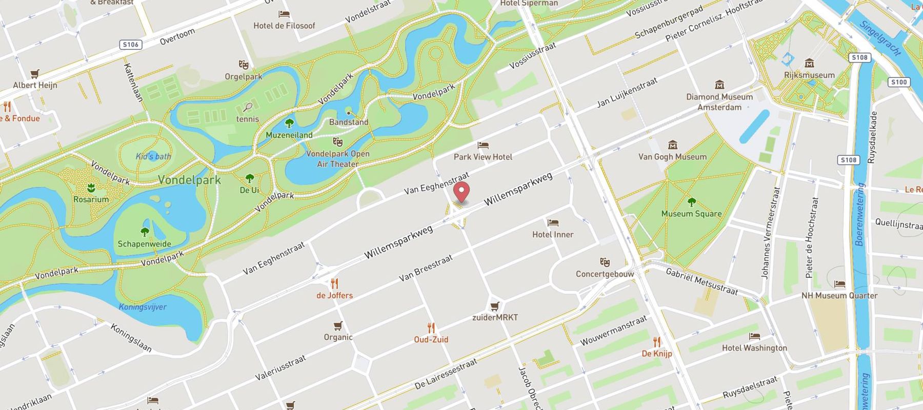 George W.P.A. map