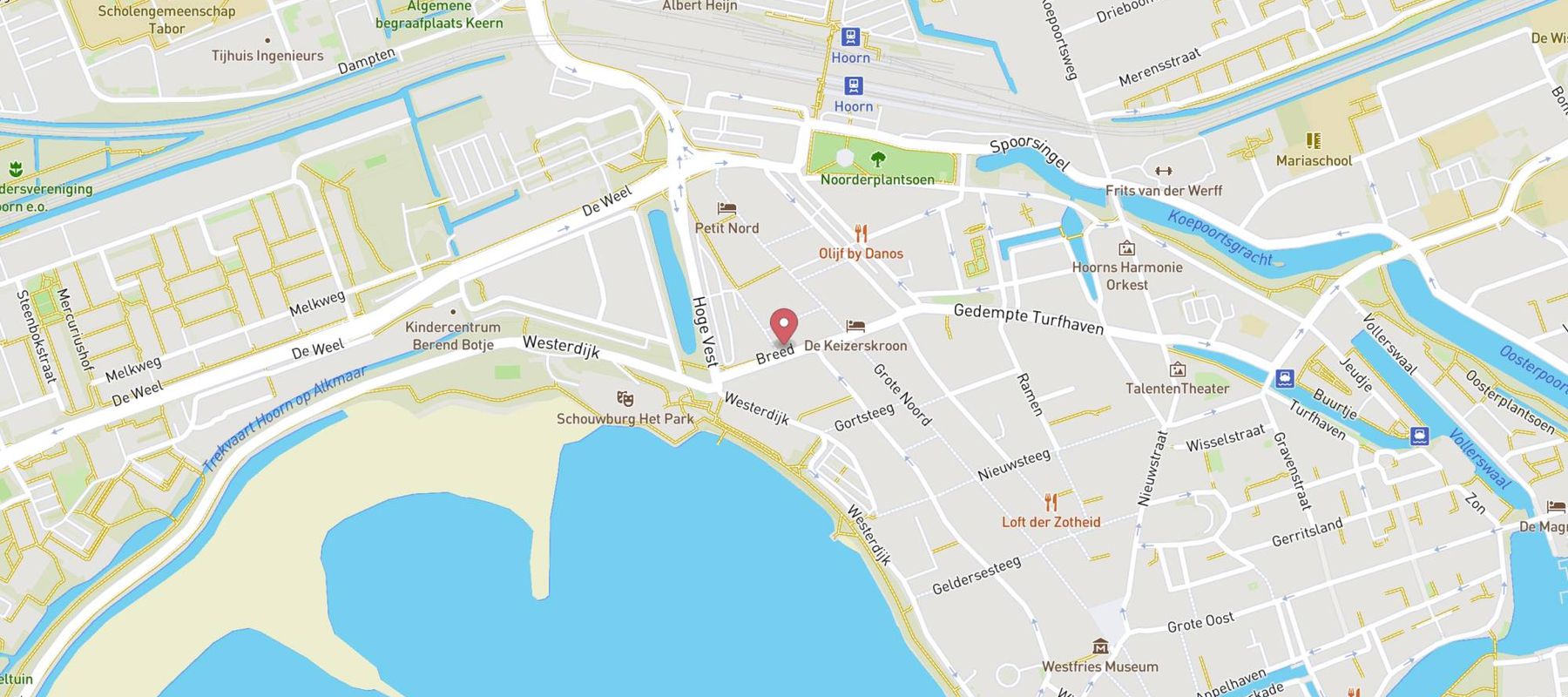 ANWB winkel Hoorn map