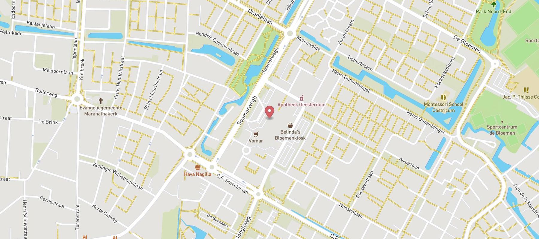 HEMA map
