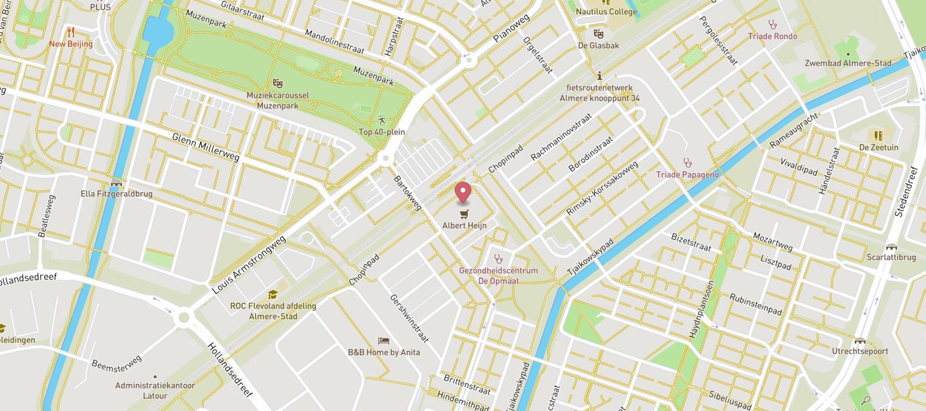 Blokker Almere Muziekwijk map