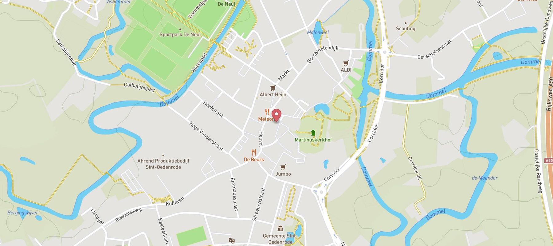 Shoeby - Sint Oedenrode map