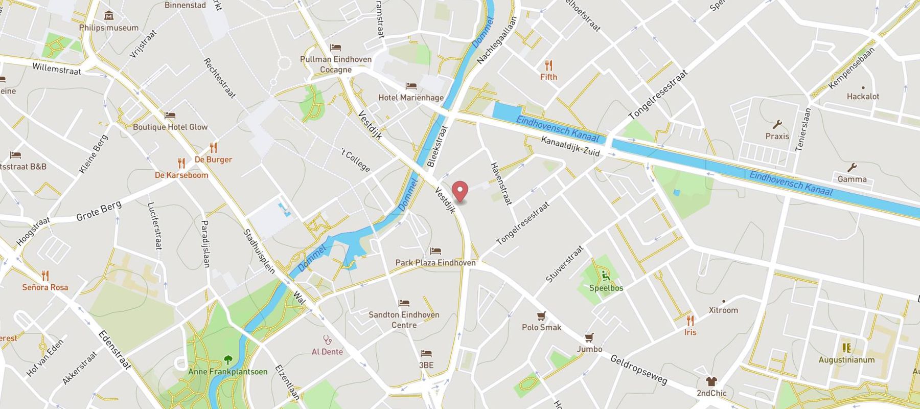 SIXT Autoverhuur Eindhoven map