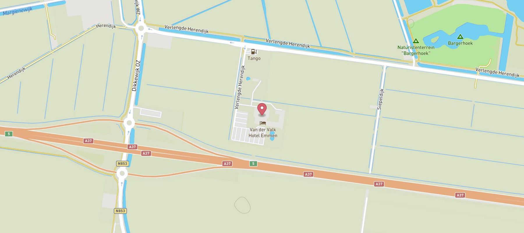 Van der Valk Hotel Emmen map