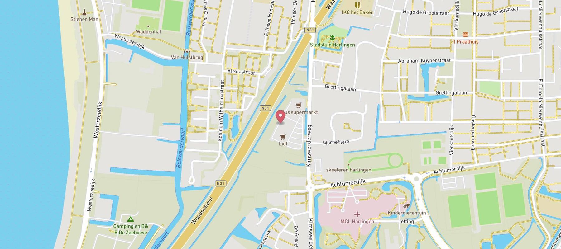 Bristol Harlingen map