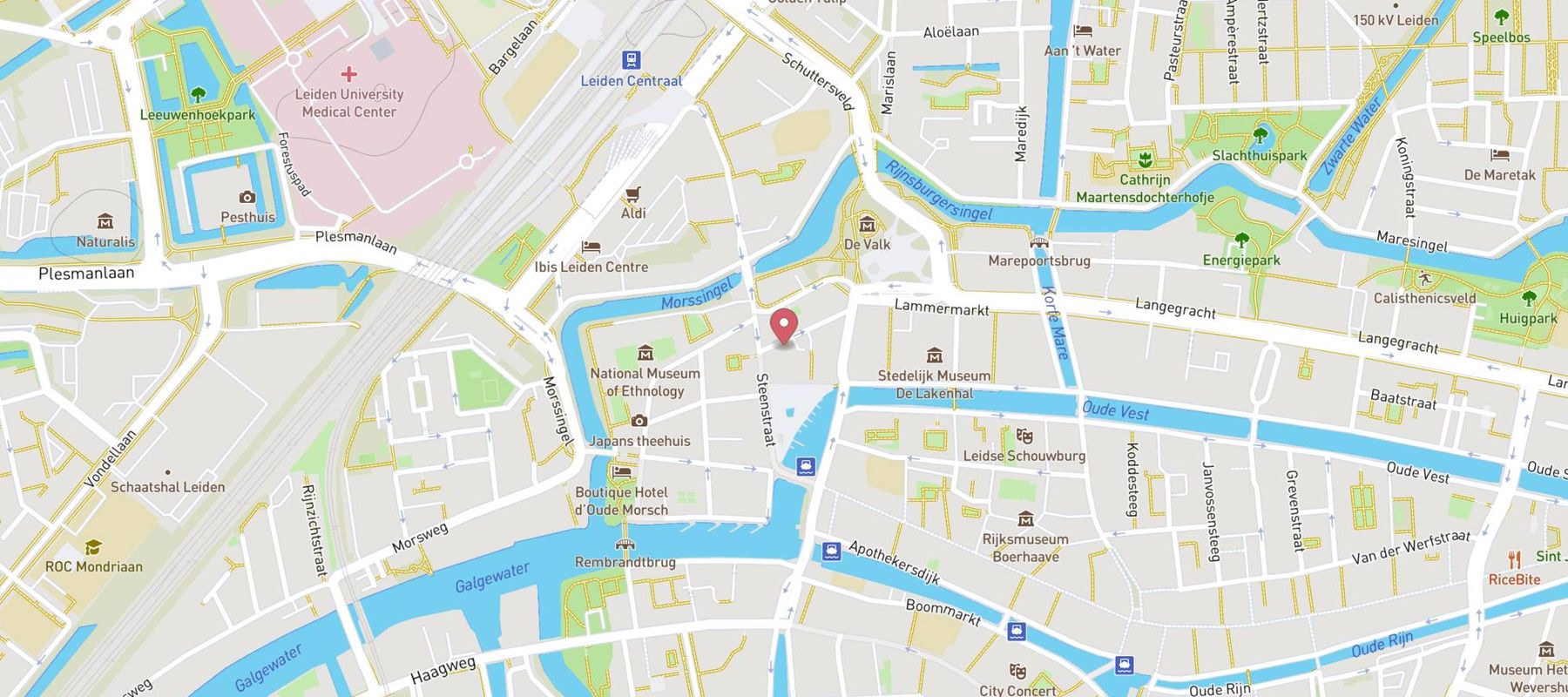 Visrestaurant Crabbetje map