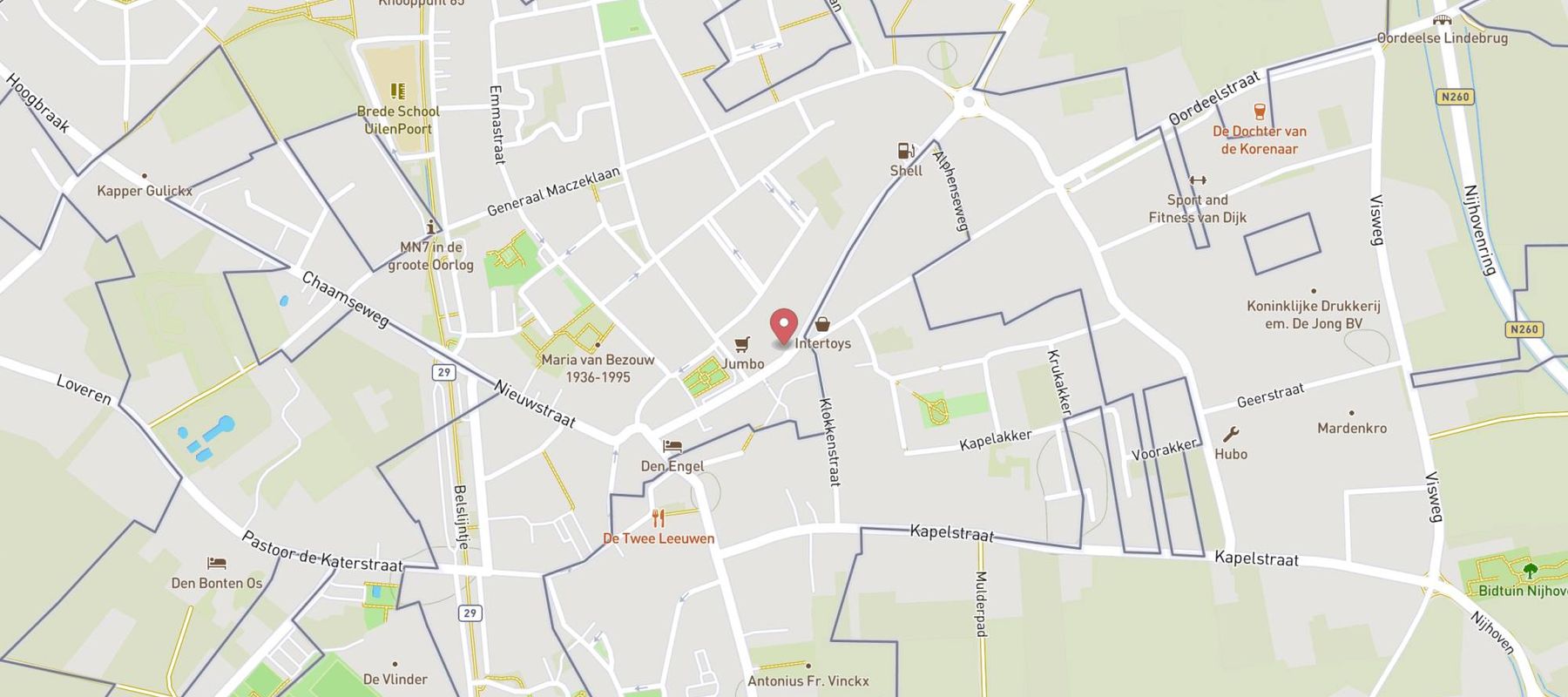 HEMA map